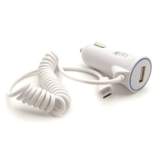 1A 1A 1USB с кабелем Micro 1200mm Vitoi White