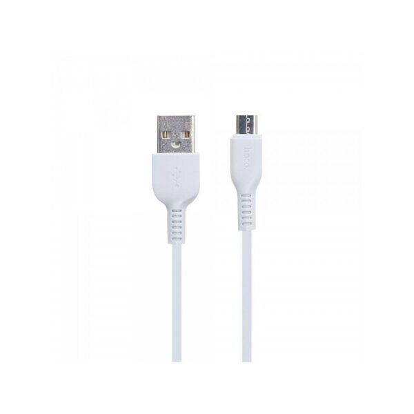 HOCO X20 Белый кабель USB 2A (microUSB) 2м