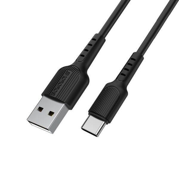 Кабель USB Borofone BX16 Easy Type-C 1000mm (black)