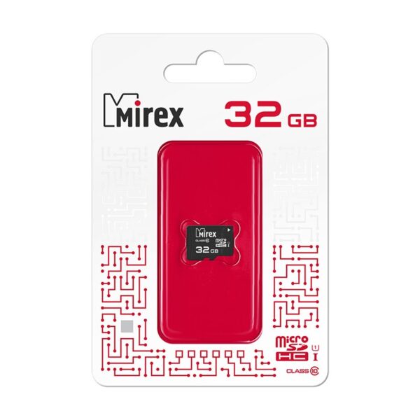 Карта памяти microSDHC MIREX 32GB (UHS-I