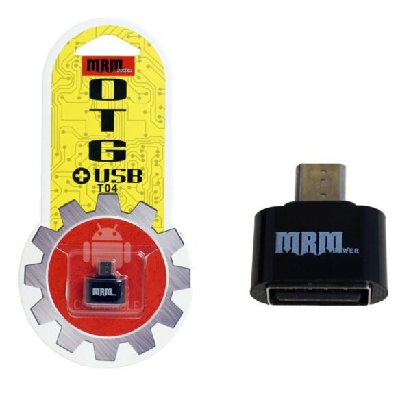 OTG переходник MRM T04 V8 Micro на USB (в блистере)