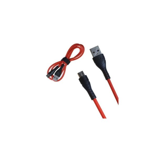 Кабель USB G03 Micro Силиконовый кабель 1000mm (red)